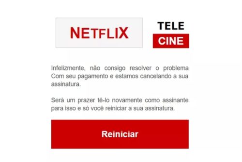 ataque de phishing netflix