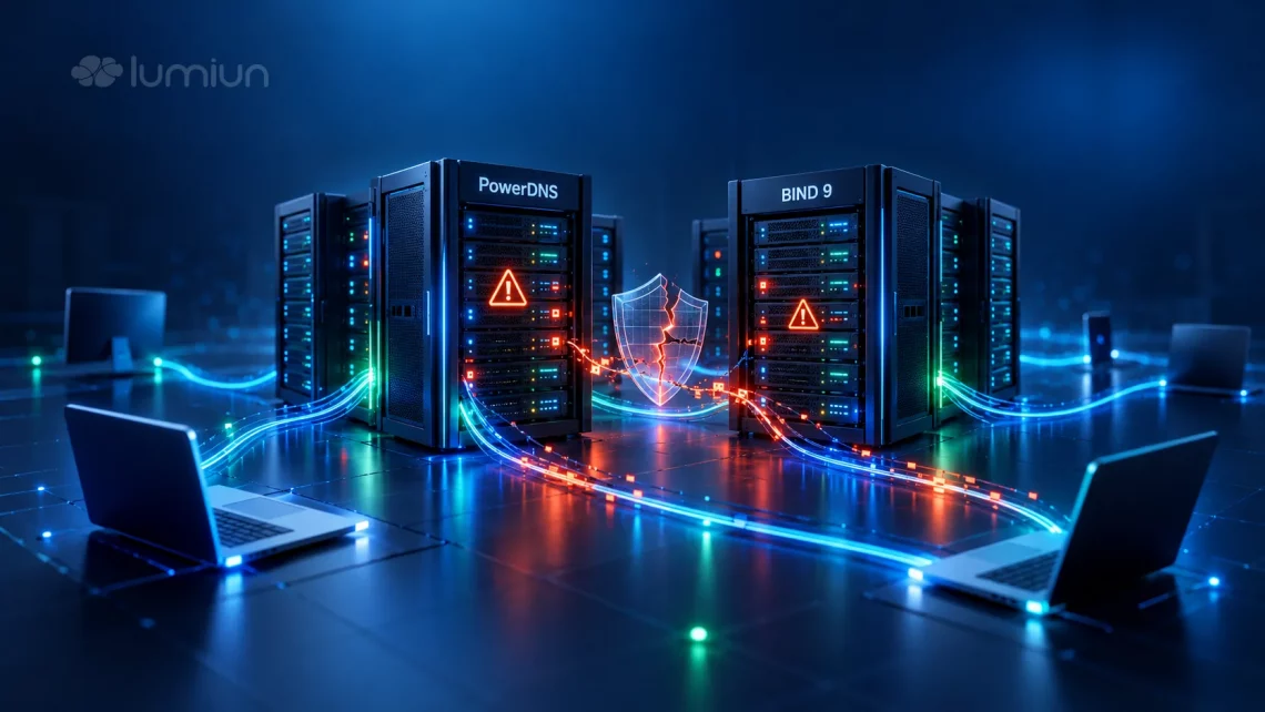 Vulnerabilidades no DNS: correções para PowerDNS e BIND 9