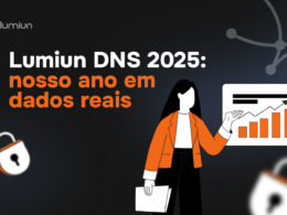 Retrospectiva 2025 do Lumiun DNS
