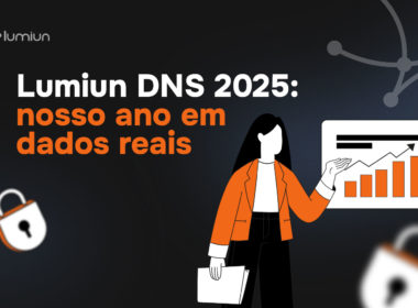Retrospectiva 2025 do Lumiun DNS