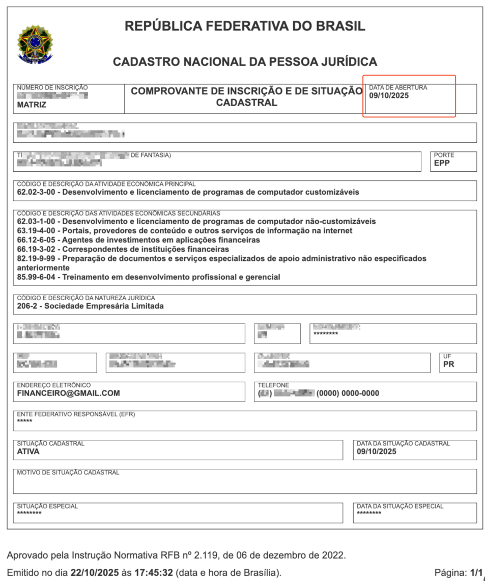 Consulta CNPJ