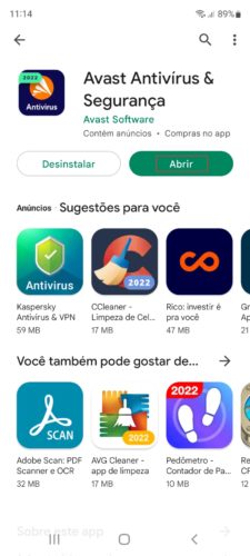 segurança na internet android