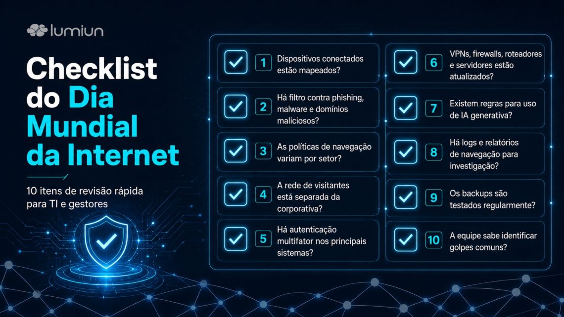 Checklist do Dia Mundial da Internet