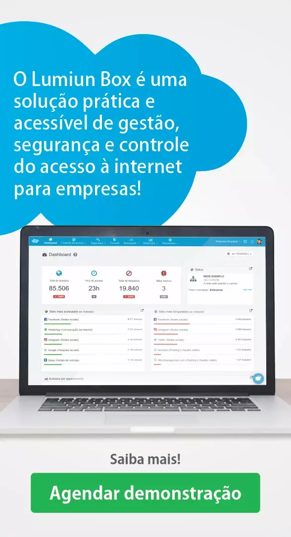 Imagem do banner para agendar uma demonstração do Lumiun Box