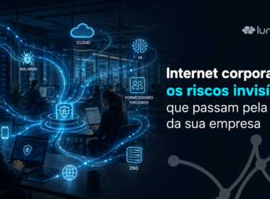 Riscos invisíveis da internet corporativa