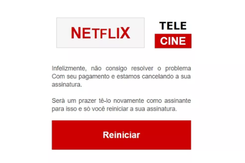 exemplo de phishing